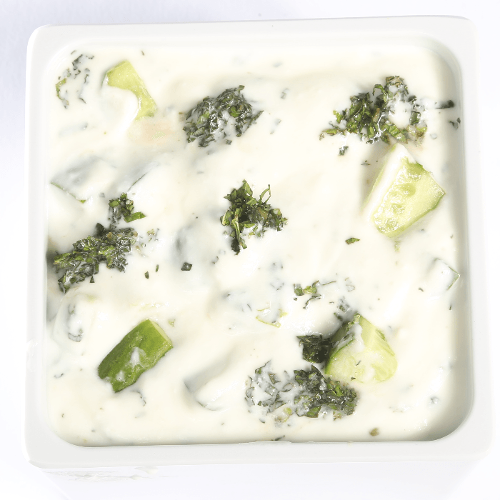 Cucumber Yogurt - Side