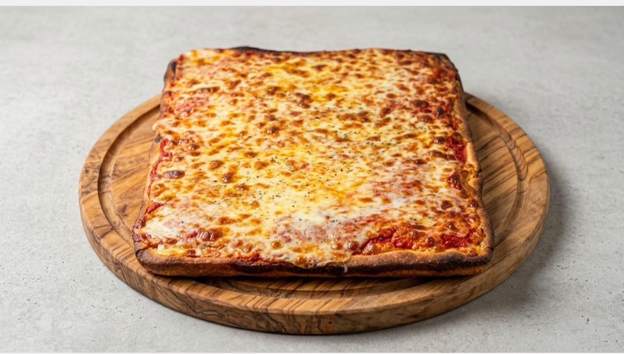 Sicilian Cheese Pan Pizza