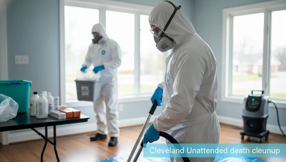 Cleveland Unattended death cleanup Image