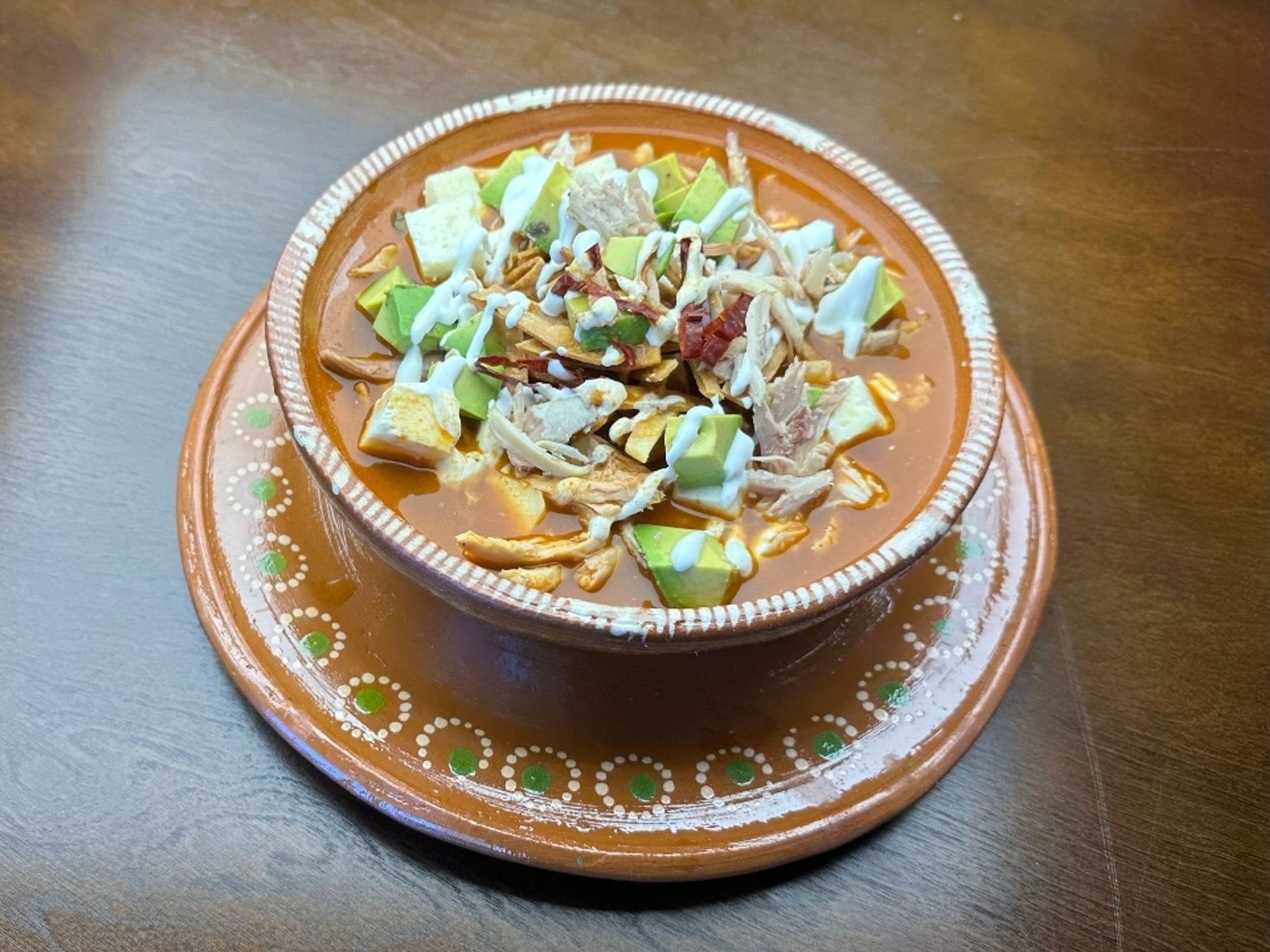 Chicken tortilla soup