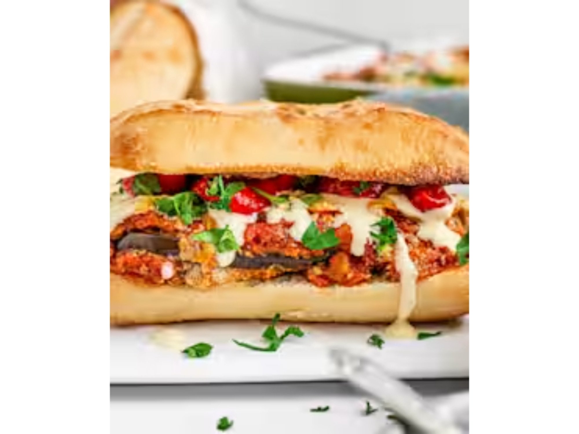 Eggplant Parmesan Sub