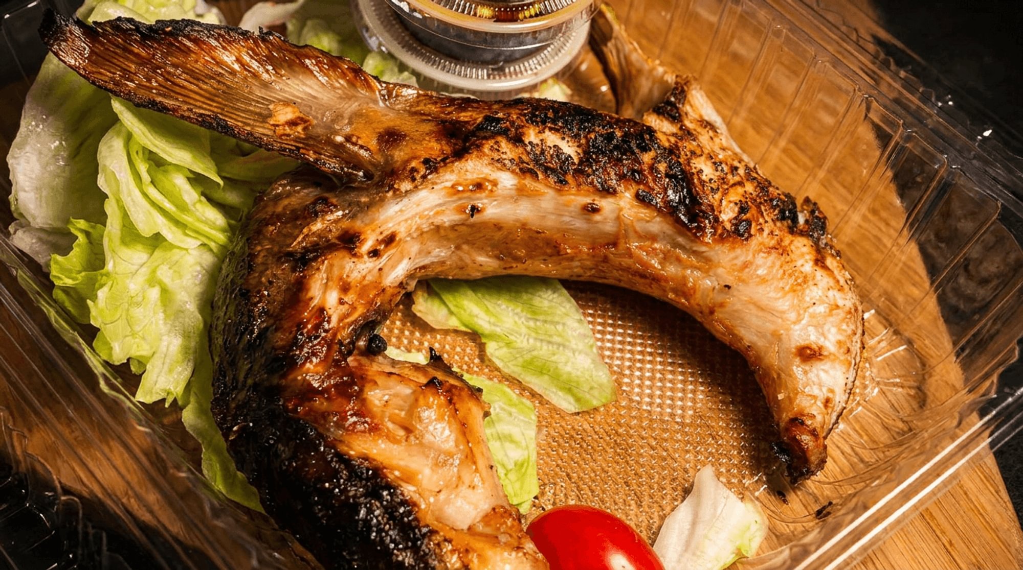 Grilled Hamachi Kama