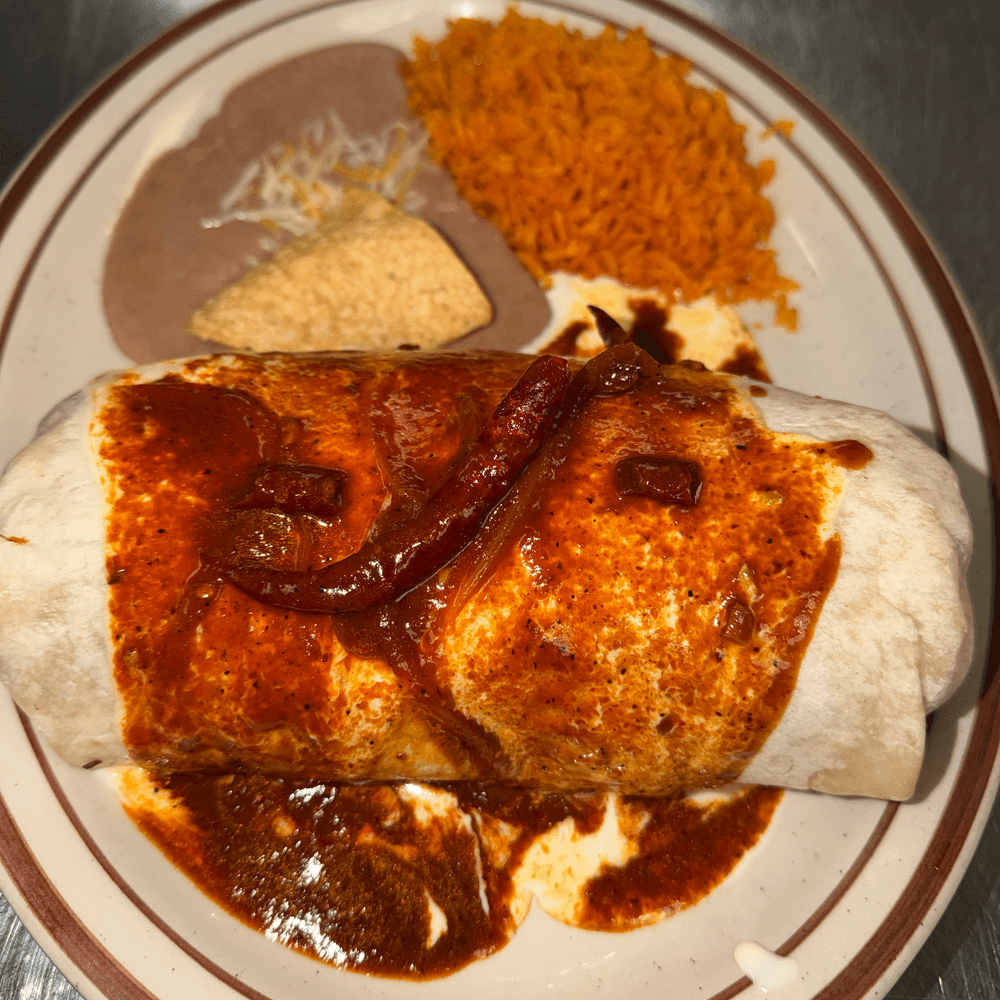 Burrito on Fire Dinner