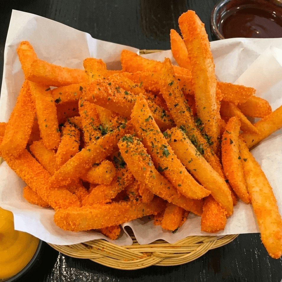 Shaking Cheese Fries