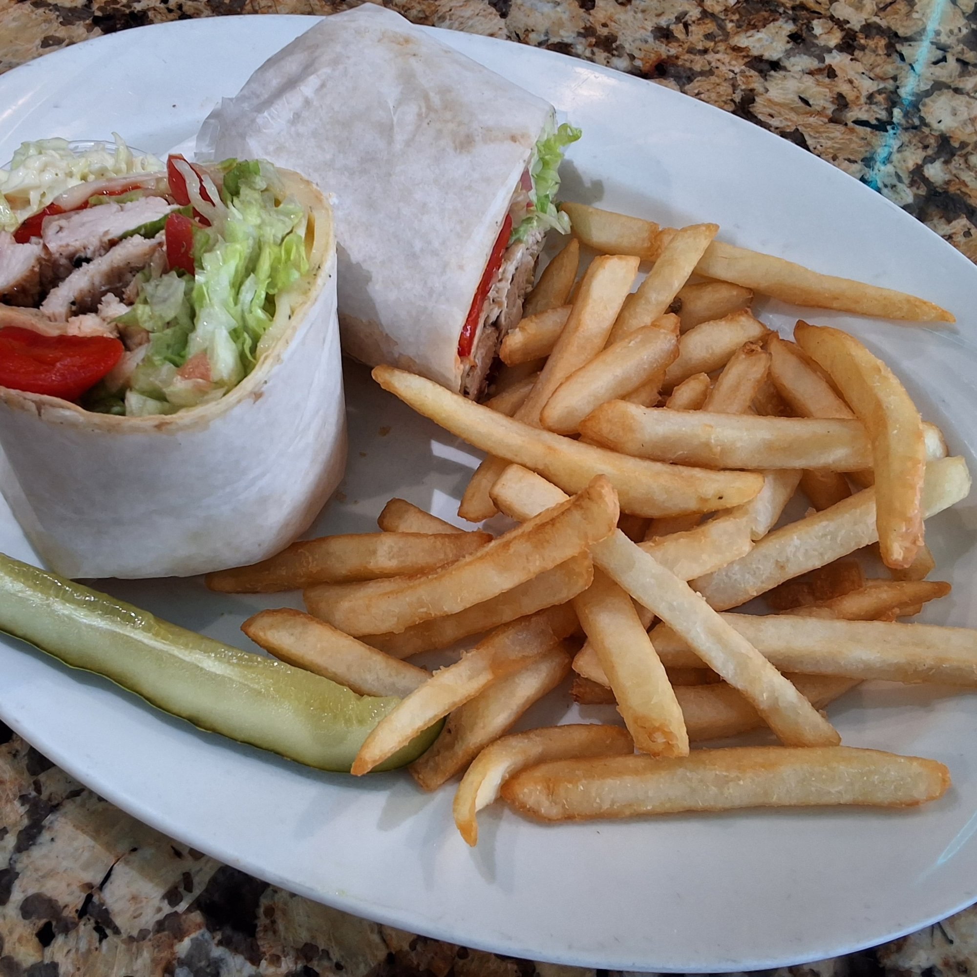 Grilled Chicken Santa Fe Wrap