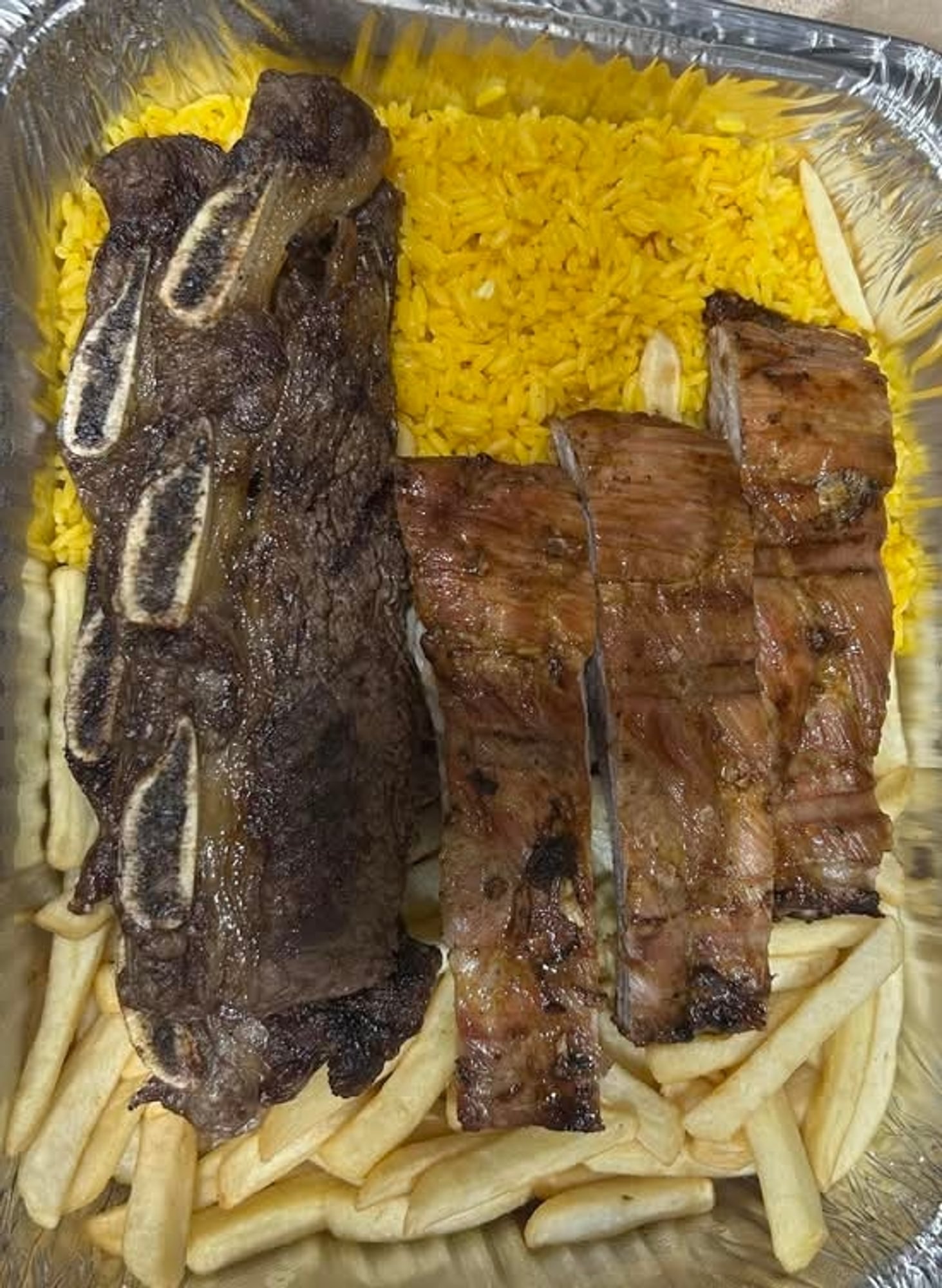 BBQ Beef Ribs & Pork Ribs