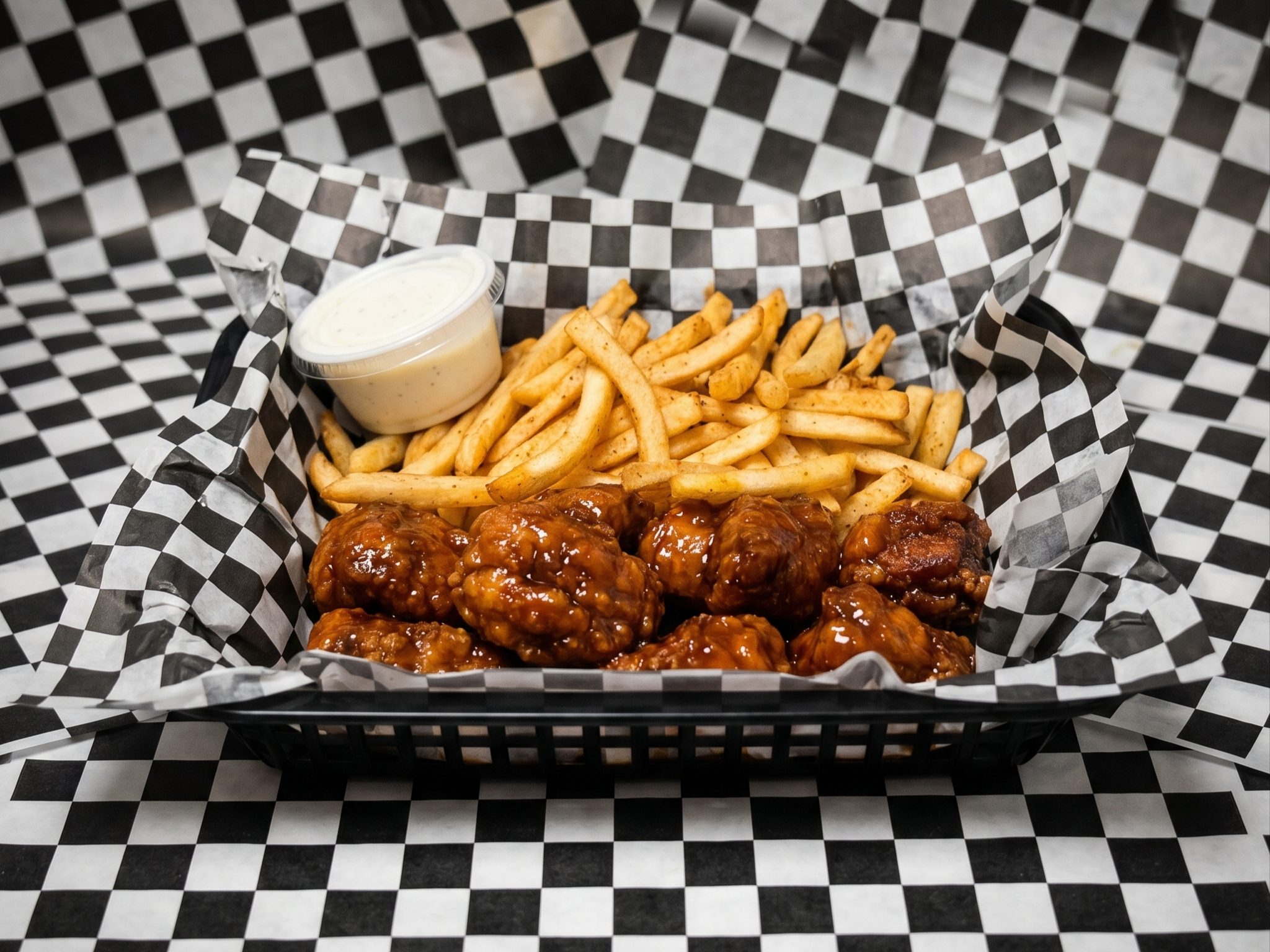 8pc. Boneless & fries