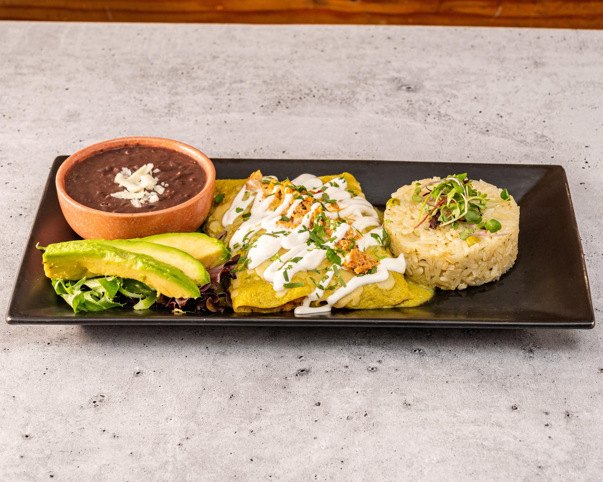Enchiladas de Cangrejo - Crab Enchiladas