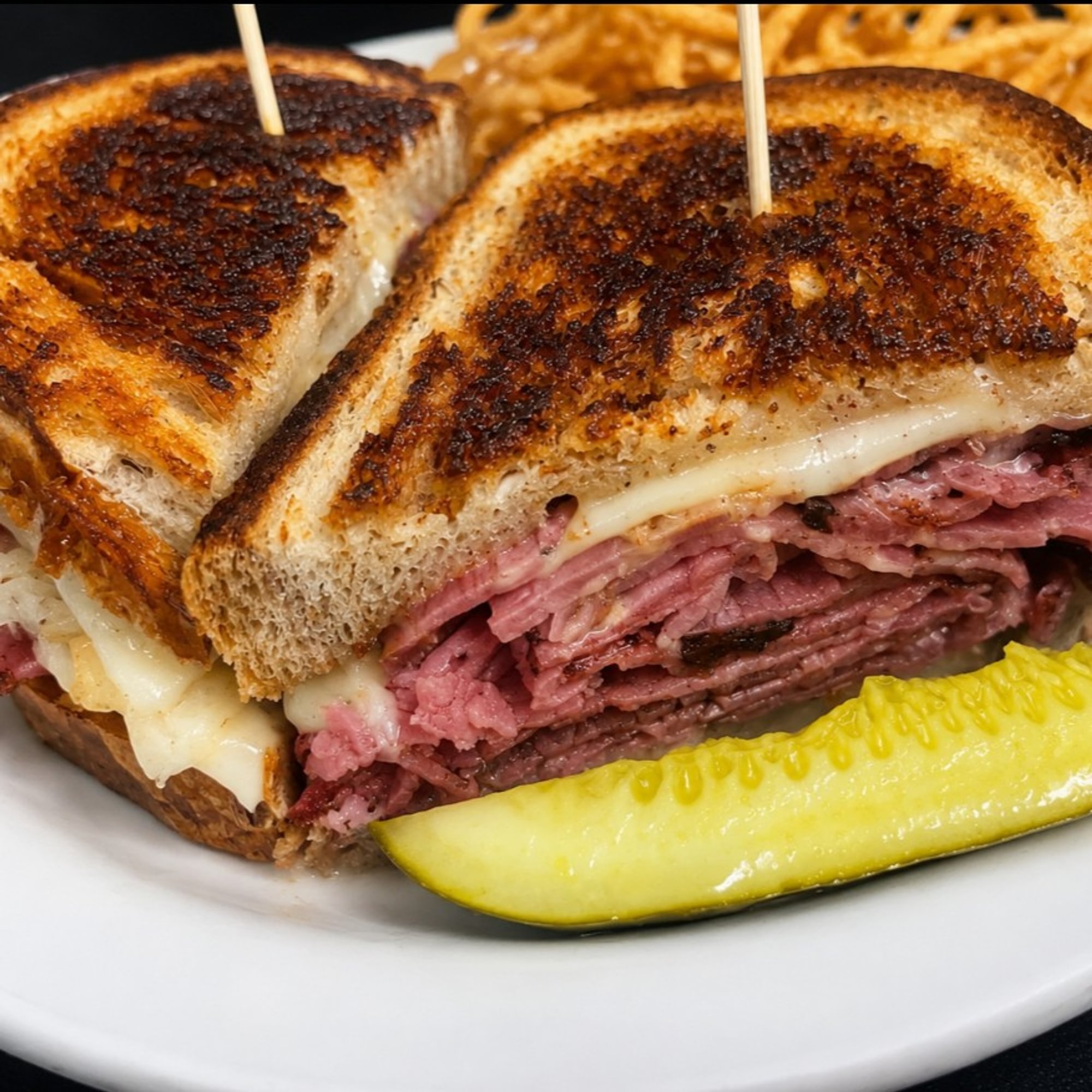 Pastrami Reuben w/ Fries