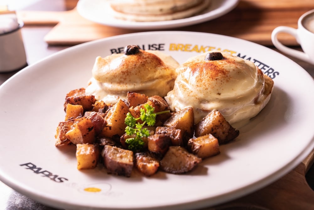 Eggs Benedict Canadian Bacon