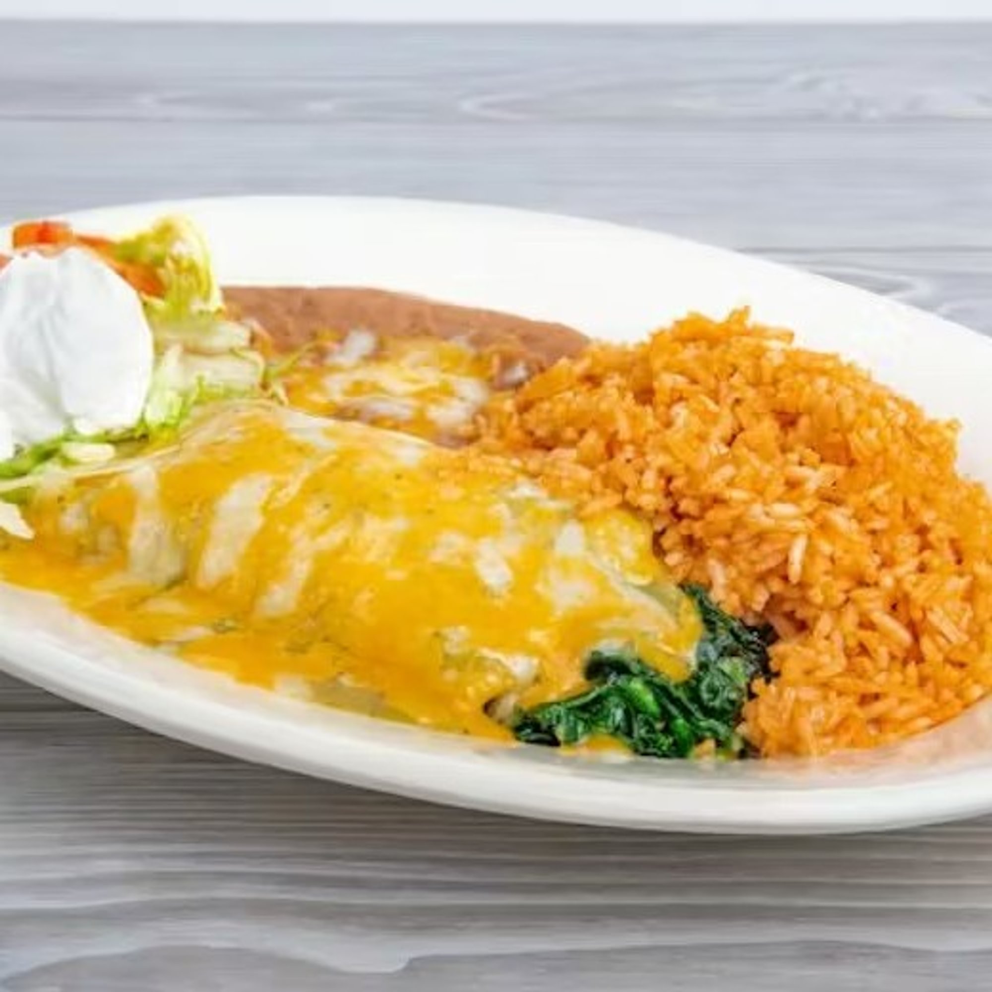 Spinach Enchilada