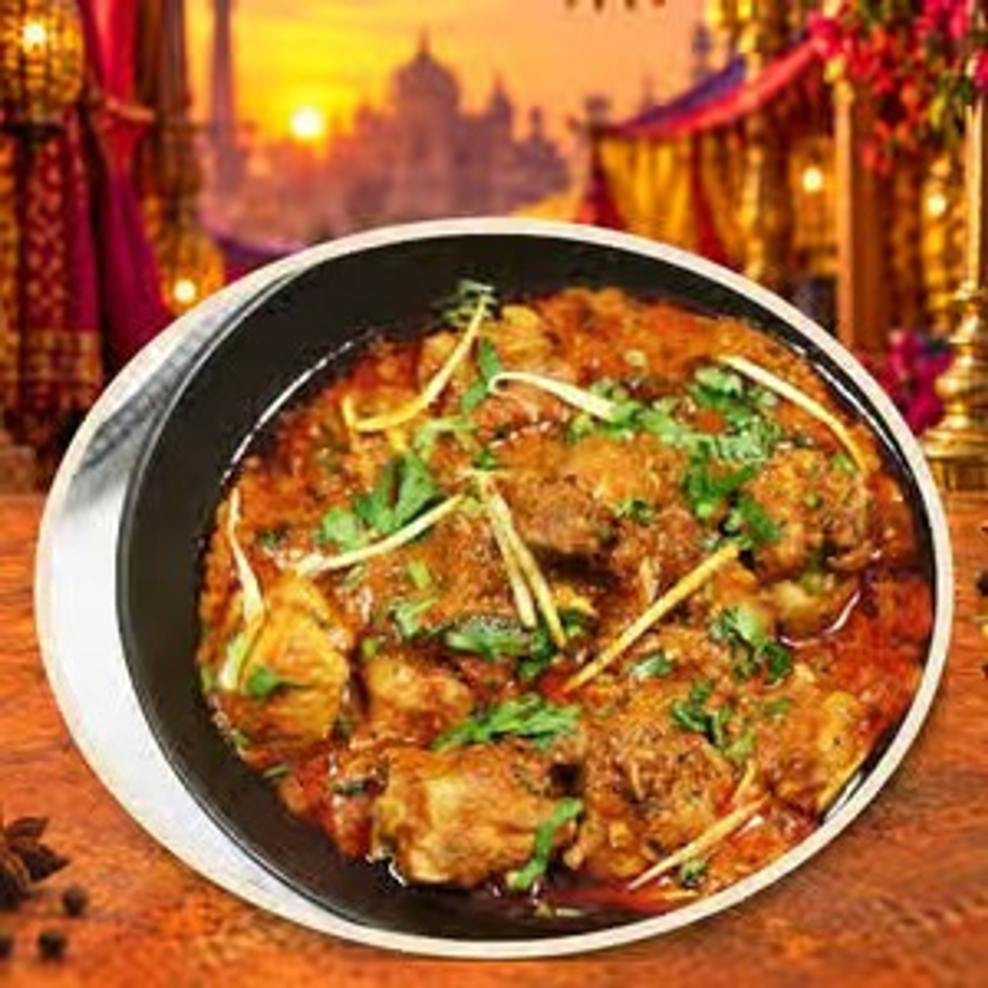 Bone-In Chicken Karhai