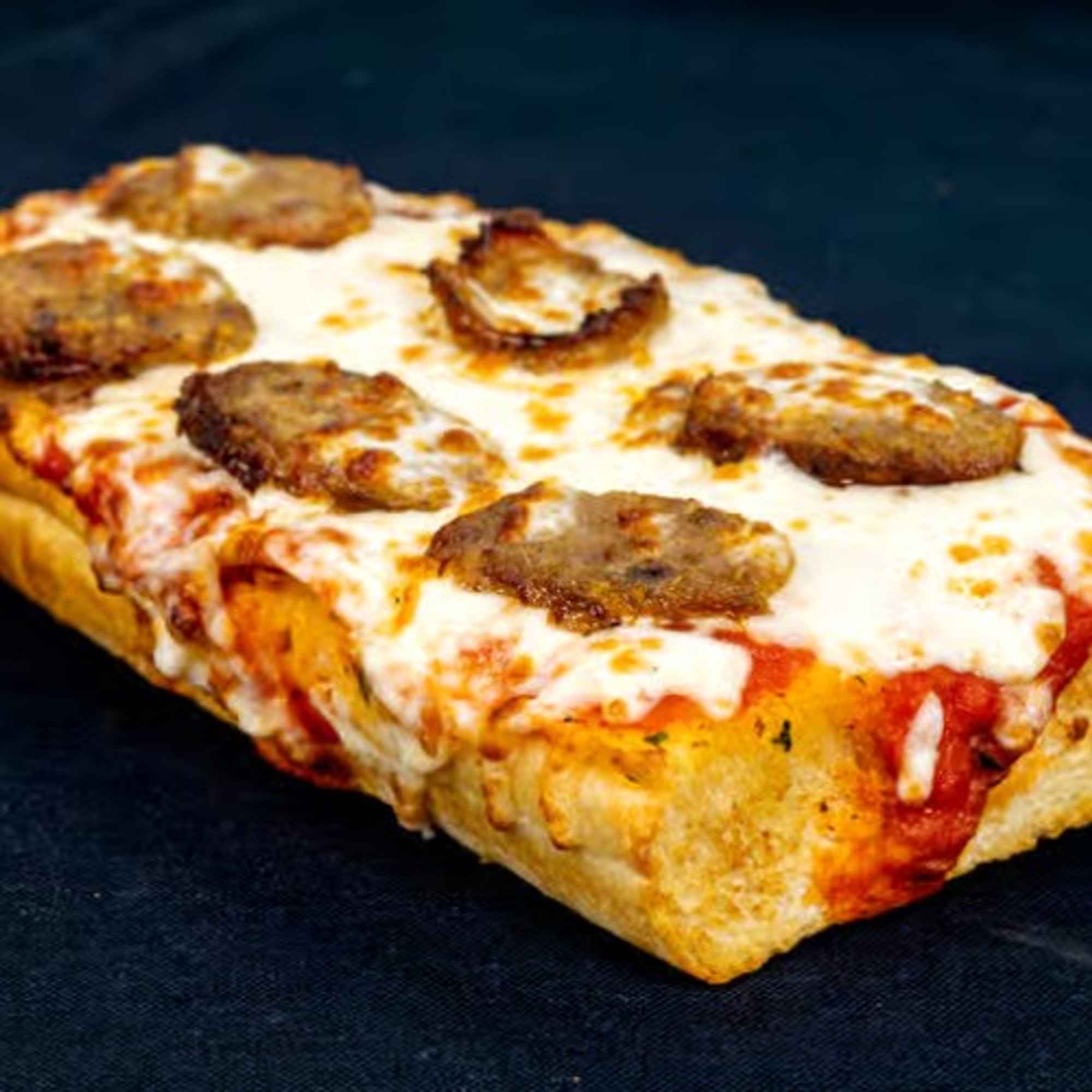 Sausage Garlic Bread Pizza
