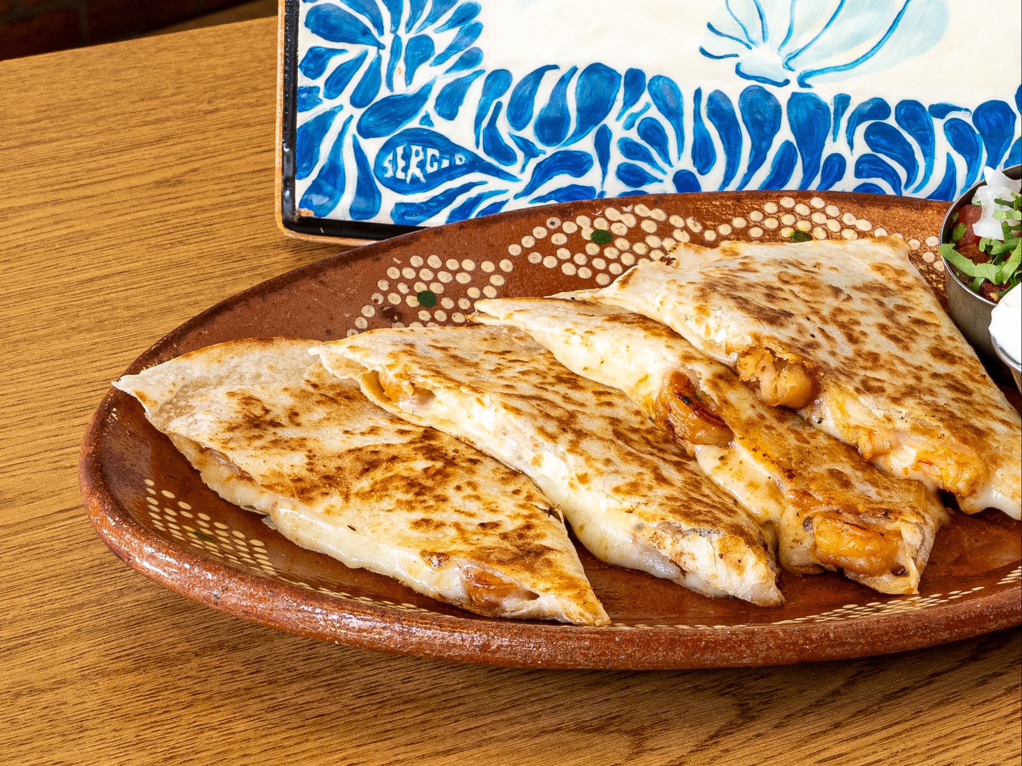 Shrimp (Camarón) Quesadilla