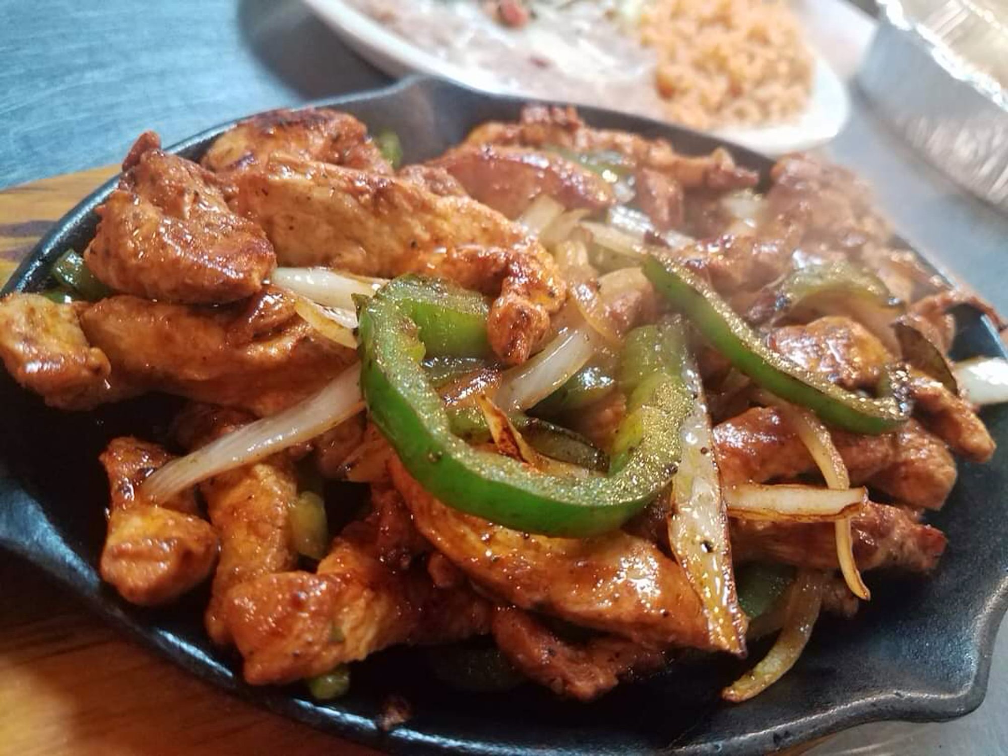 Chicken or Beef Fajitas