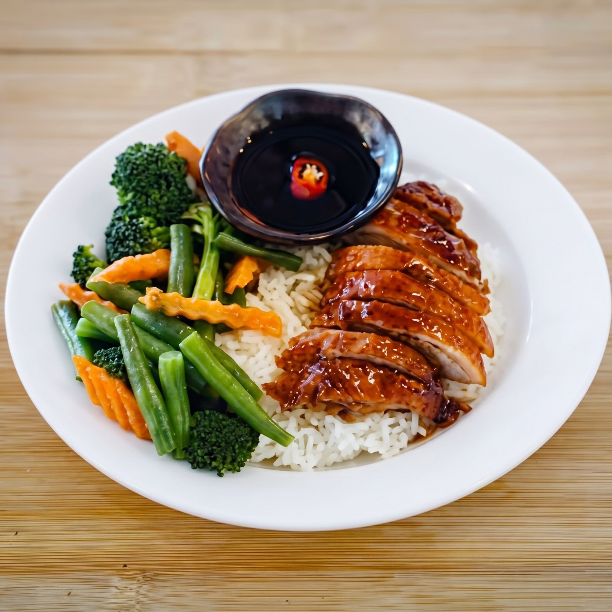 Roasted Duck Over Rice