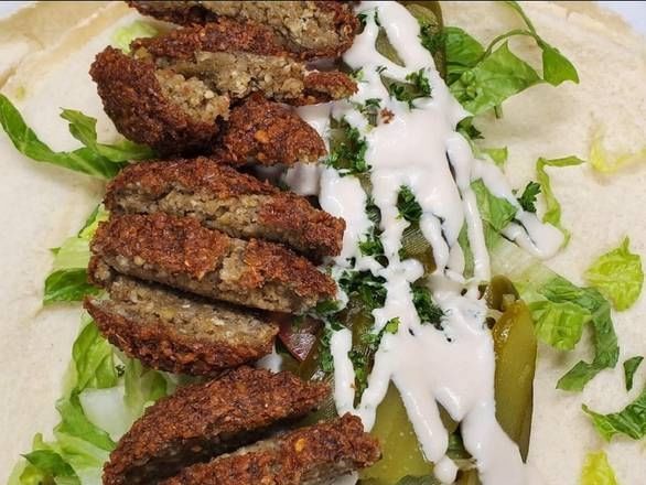 Falafel Deluxe Pita Wrap