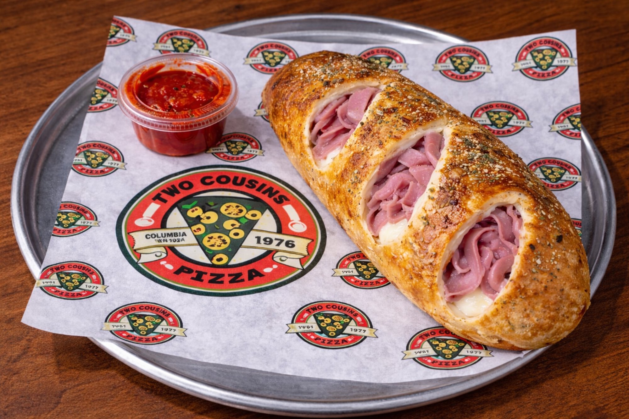 P Ham Cheese Stromboli