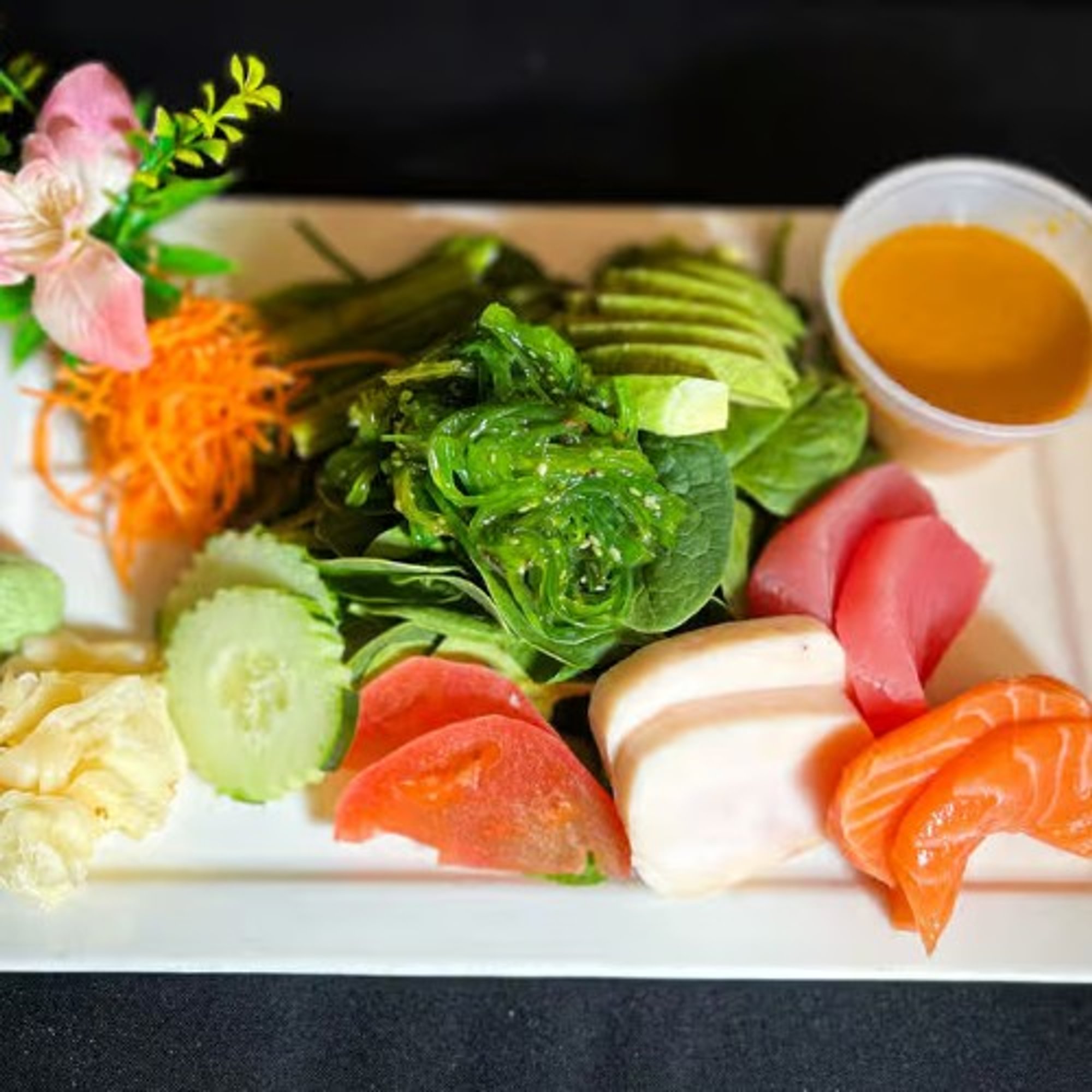 sashimi salad