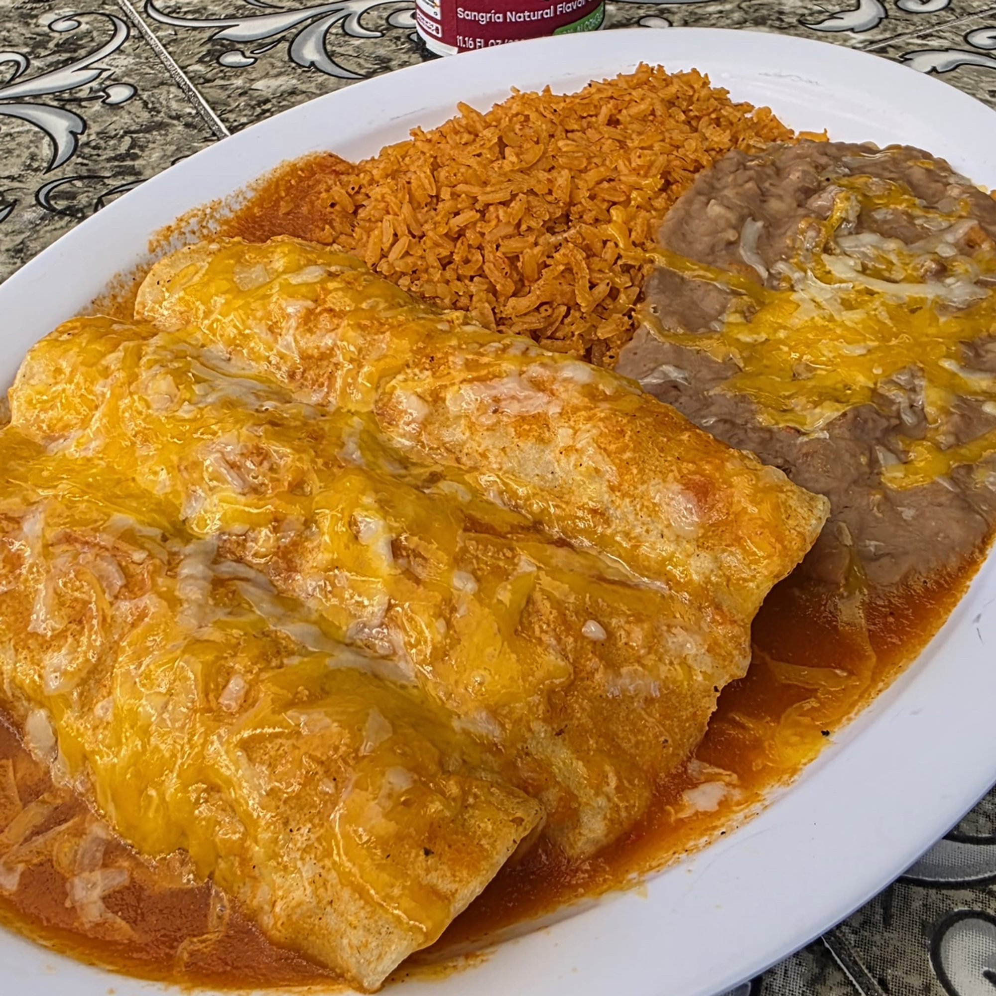 Enchiladas Plate