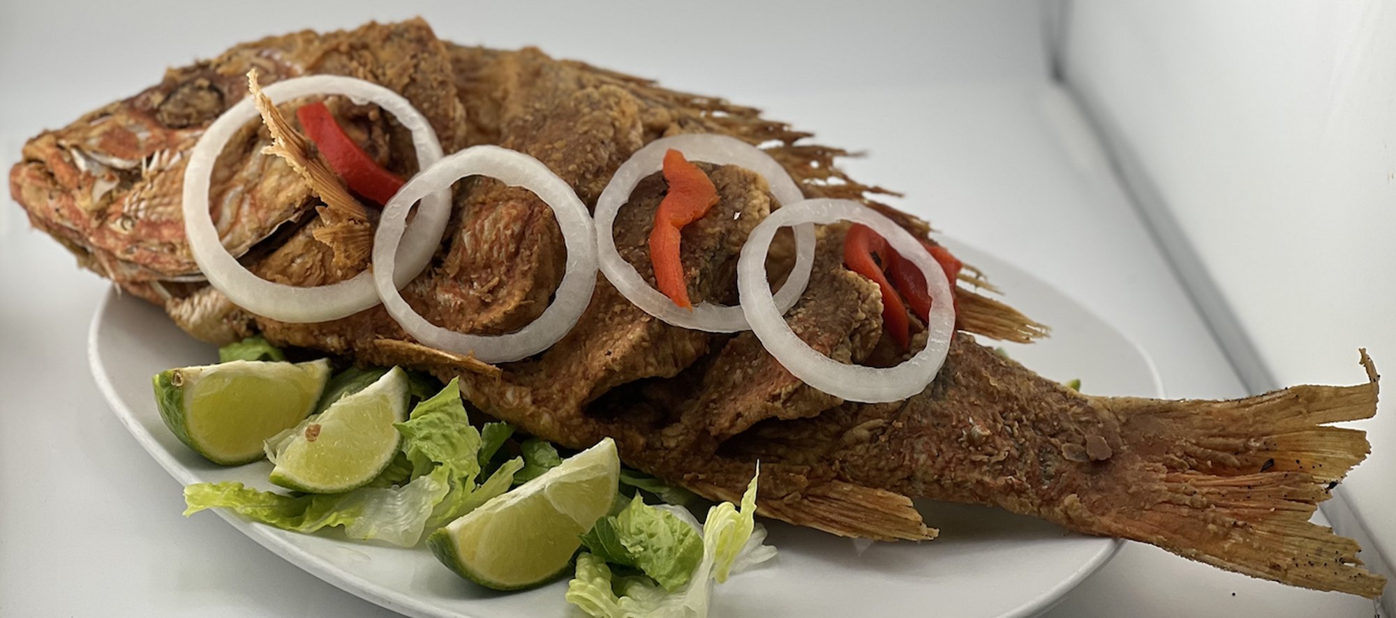 Whole Fried Snapper