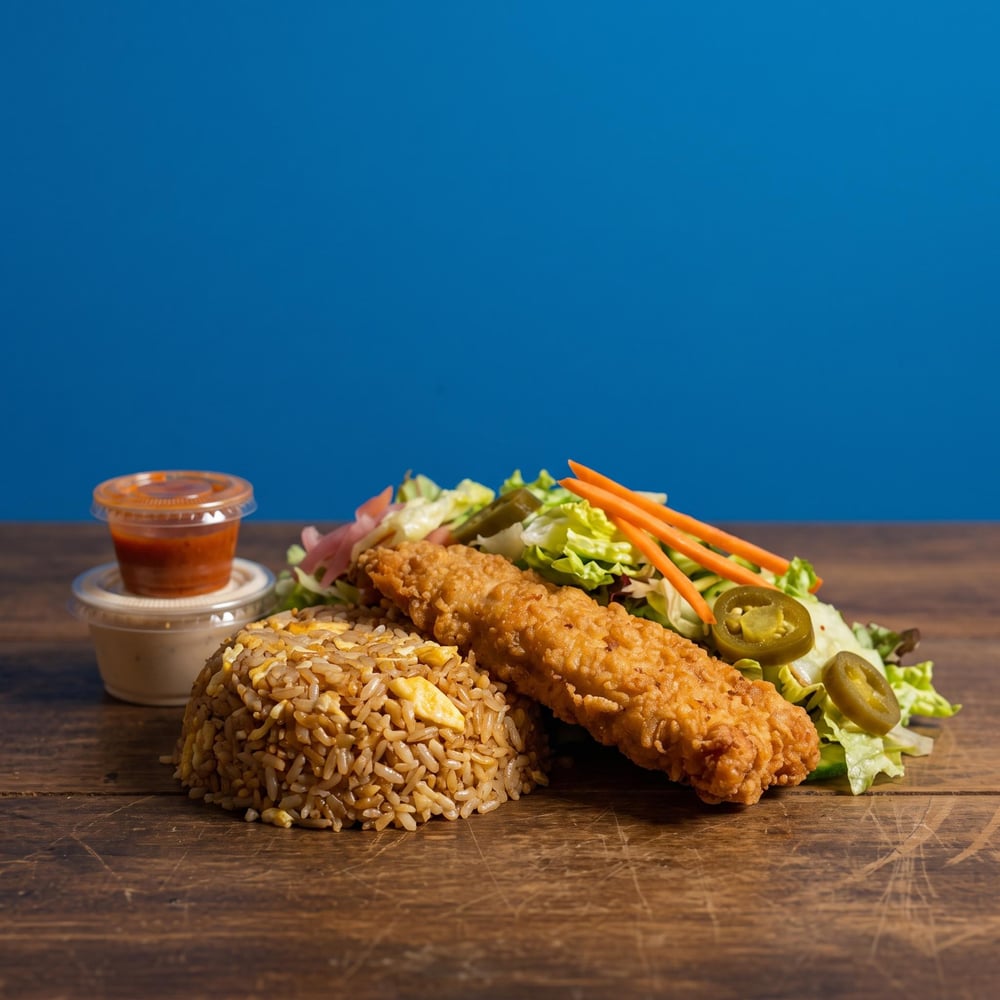 Fried Fish With Rice