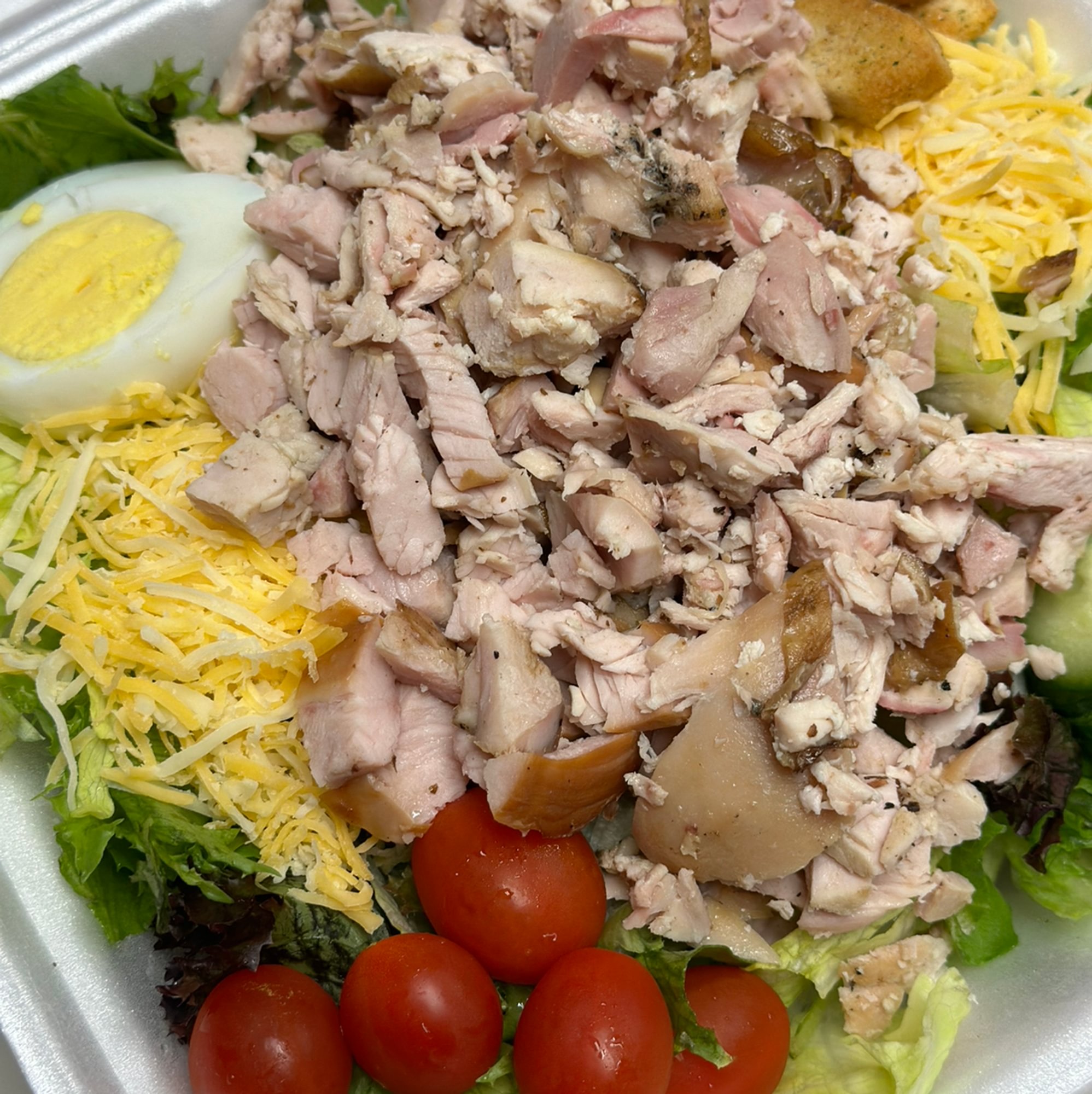Two Meat Salad (Chicken and Turkey)