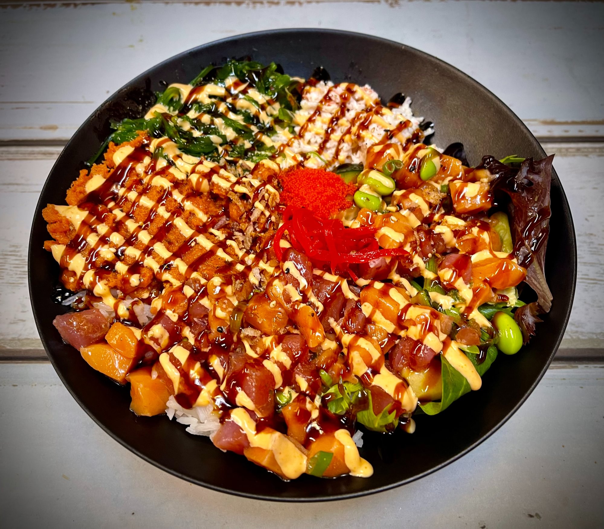 Poke with 3 Proteins
