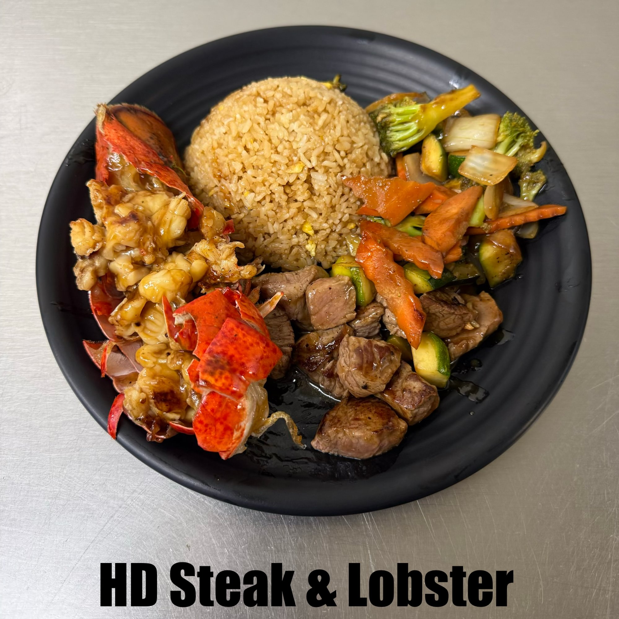 HD18. Hibachi Steak & Lobster