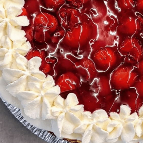 No Bake Cherry Cheesecake