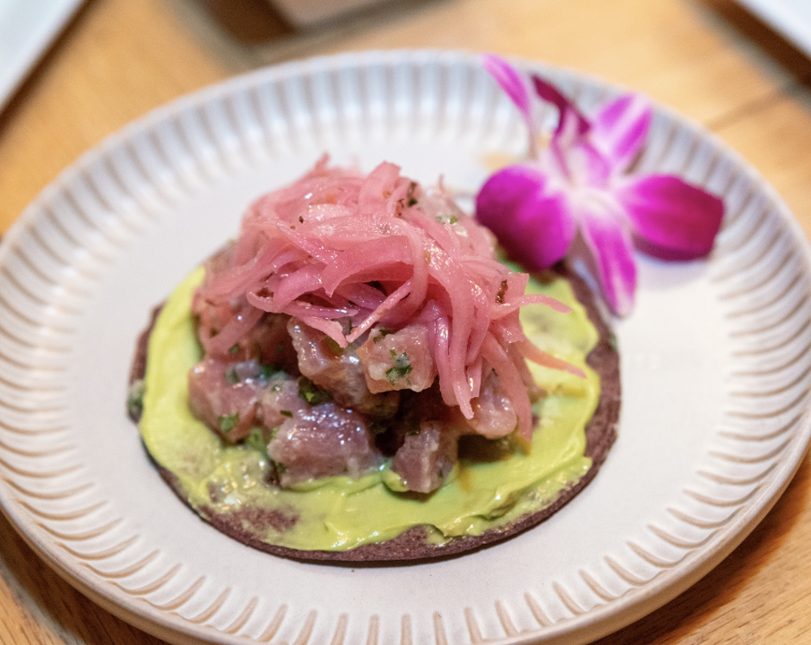 Azulik Tuna Tostada