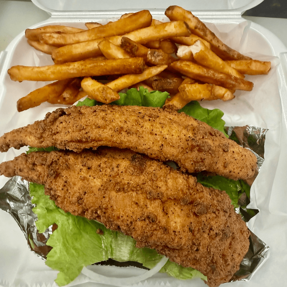 Catfish Sandwich Combo