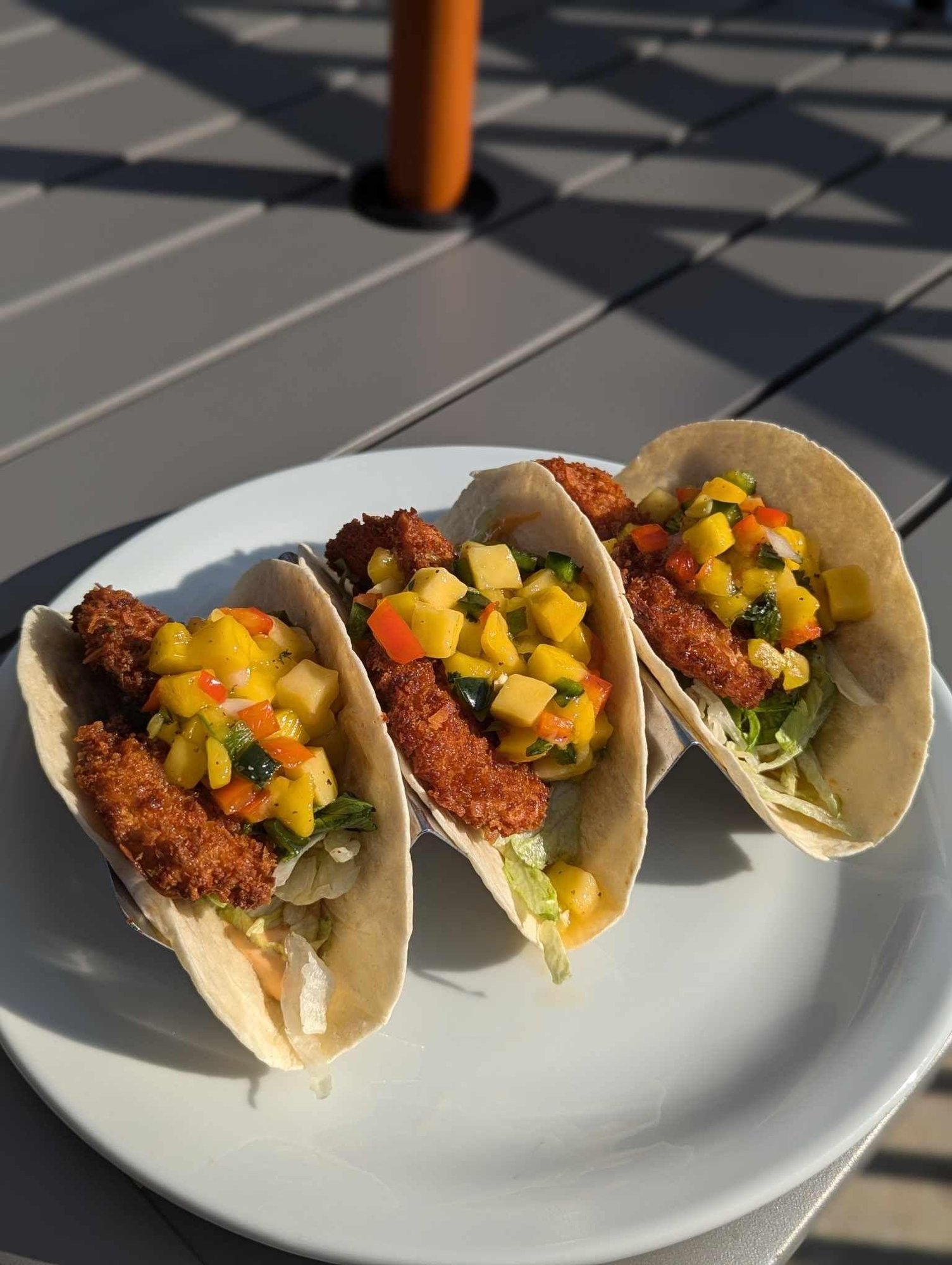 Coconut Shrimp Tacos