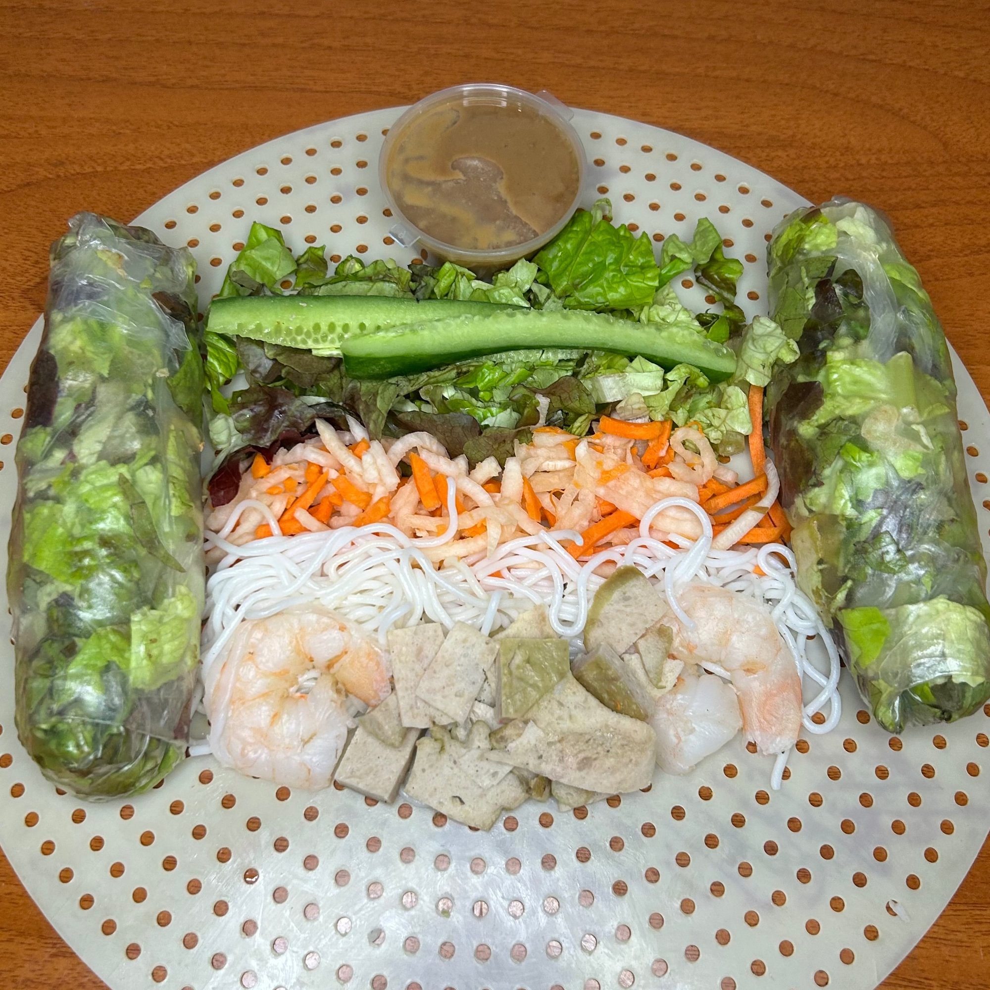 Shrimp and Pork Spring Roll