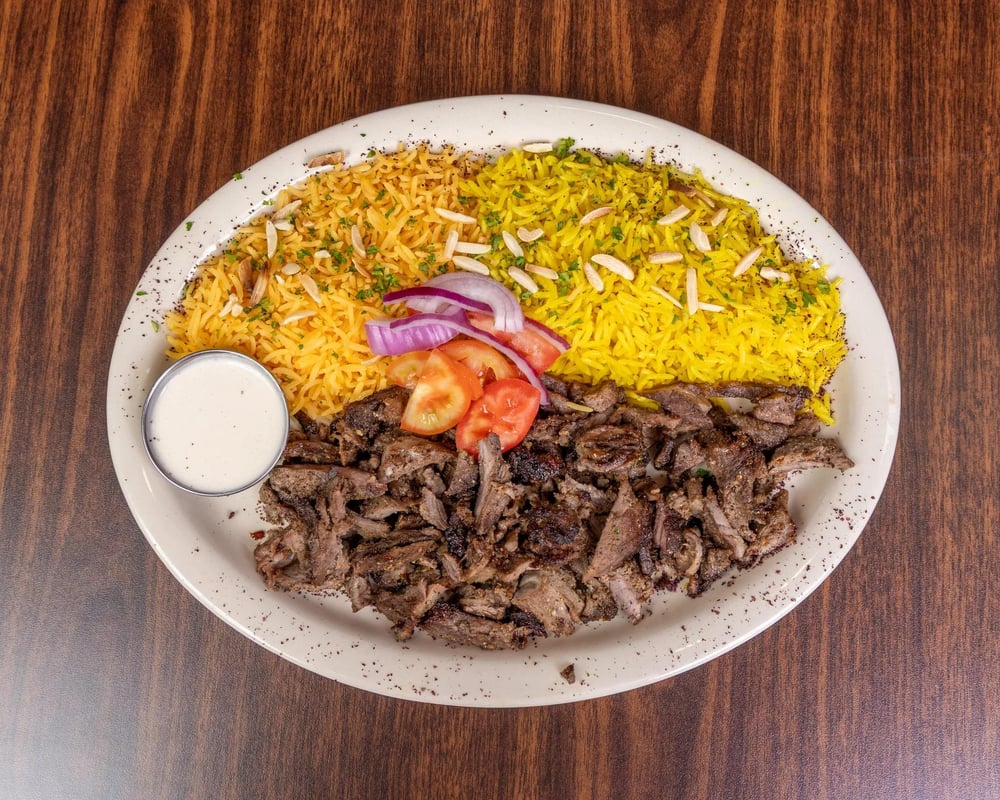 Beef Shawarma Platter