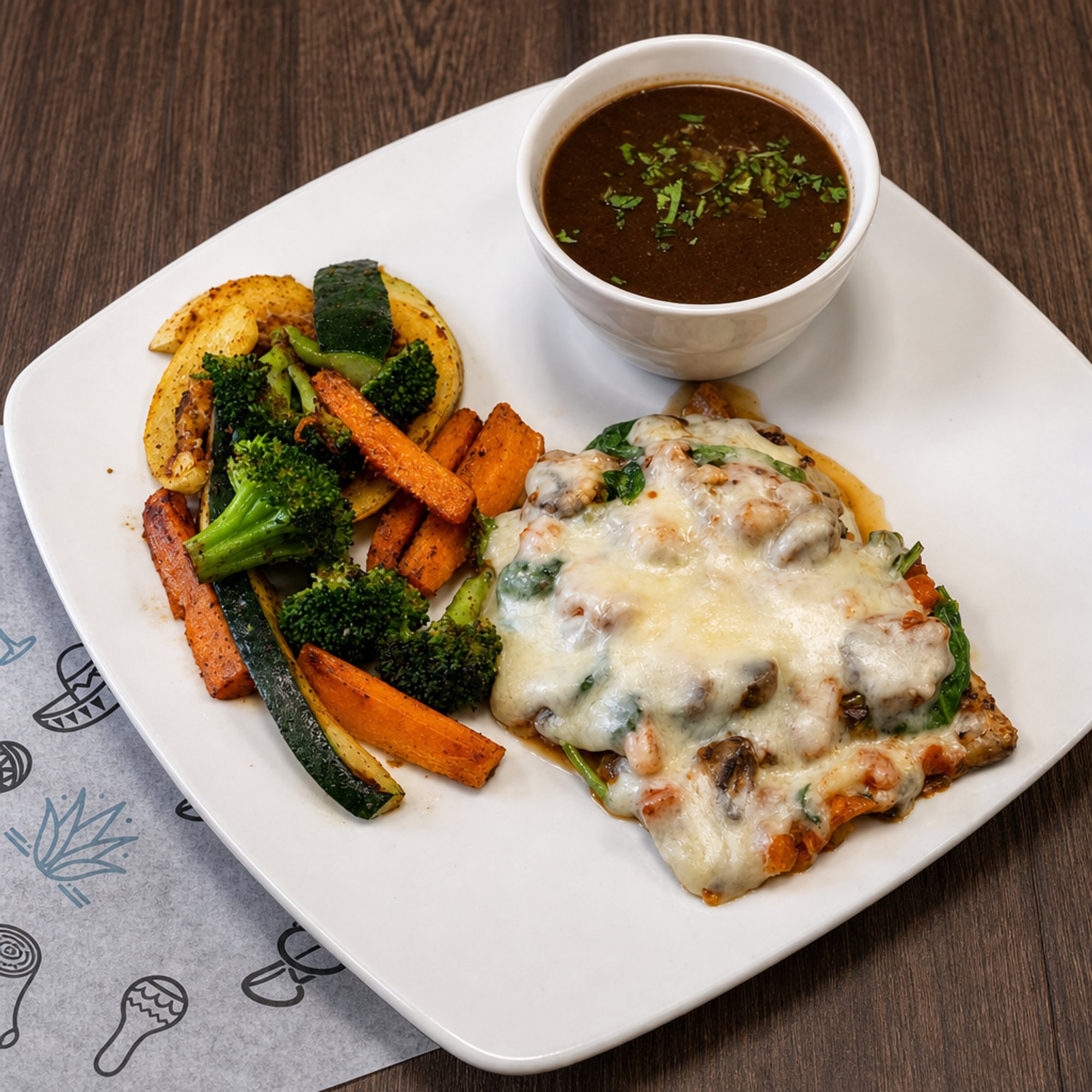 Plato Loco Lunch