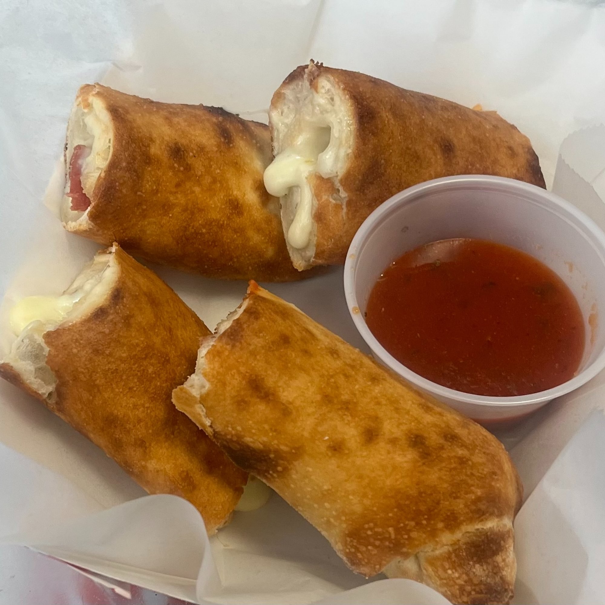 Pepperoni Pizza Logs