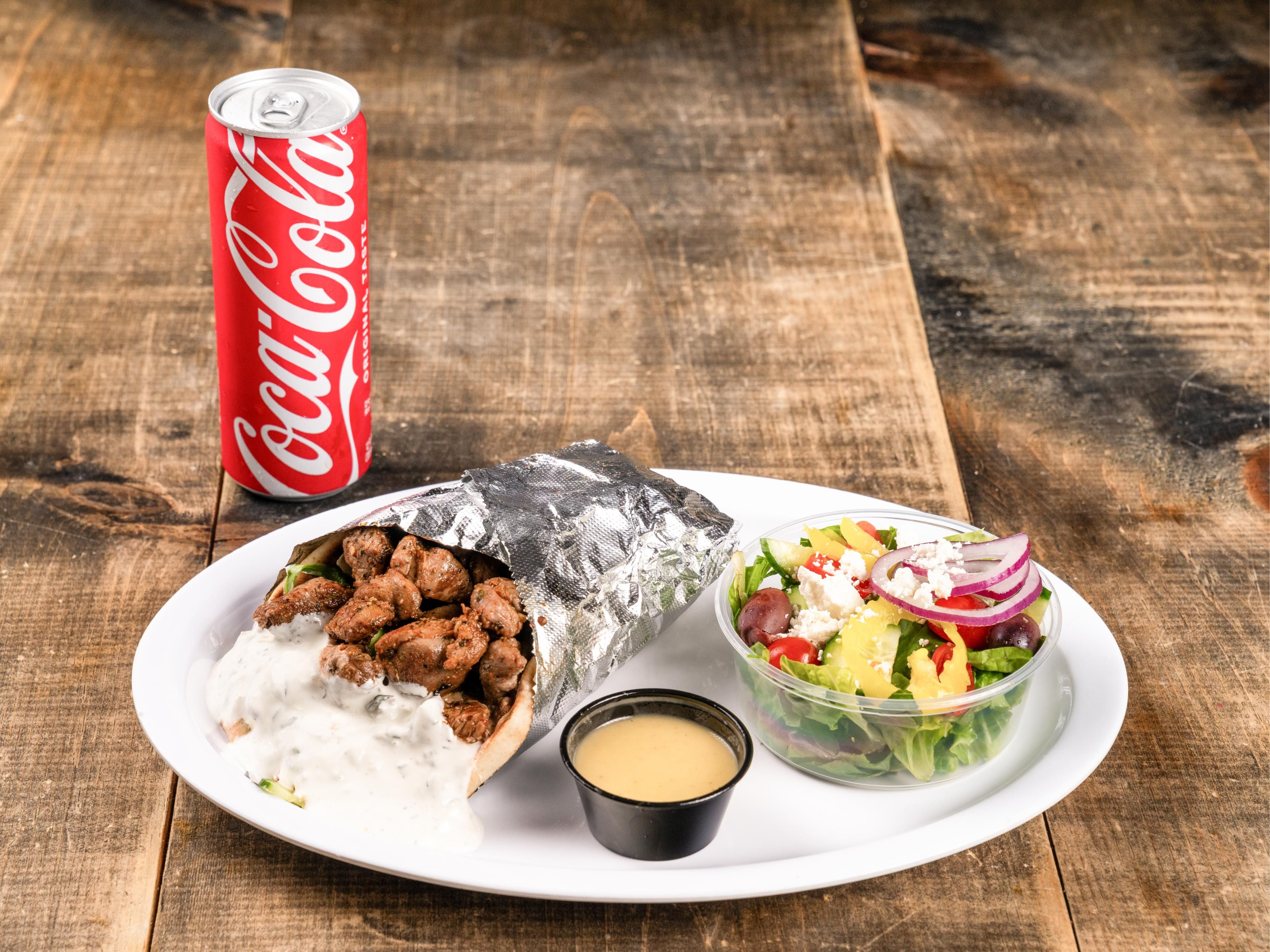 Pork Souvlaki Combo
