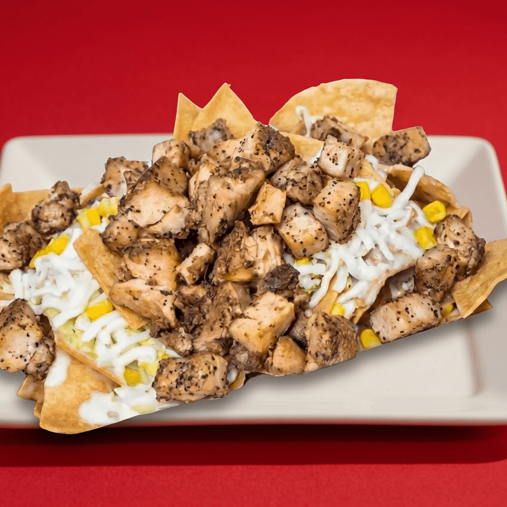 Grilled Chicken Nachos