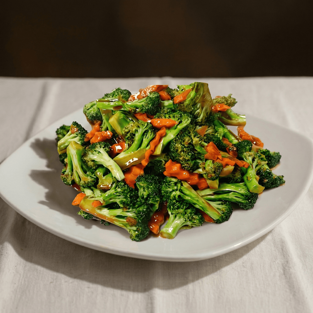 Broccoli with Brown Sauce