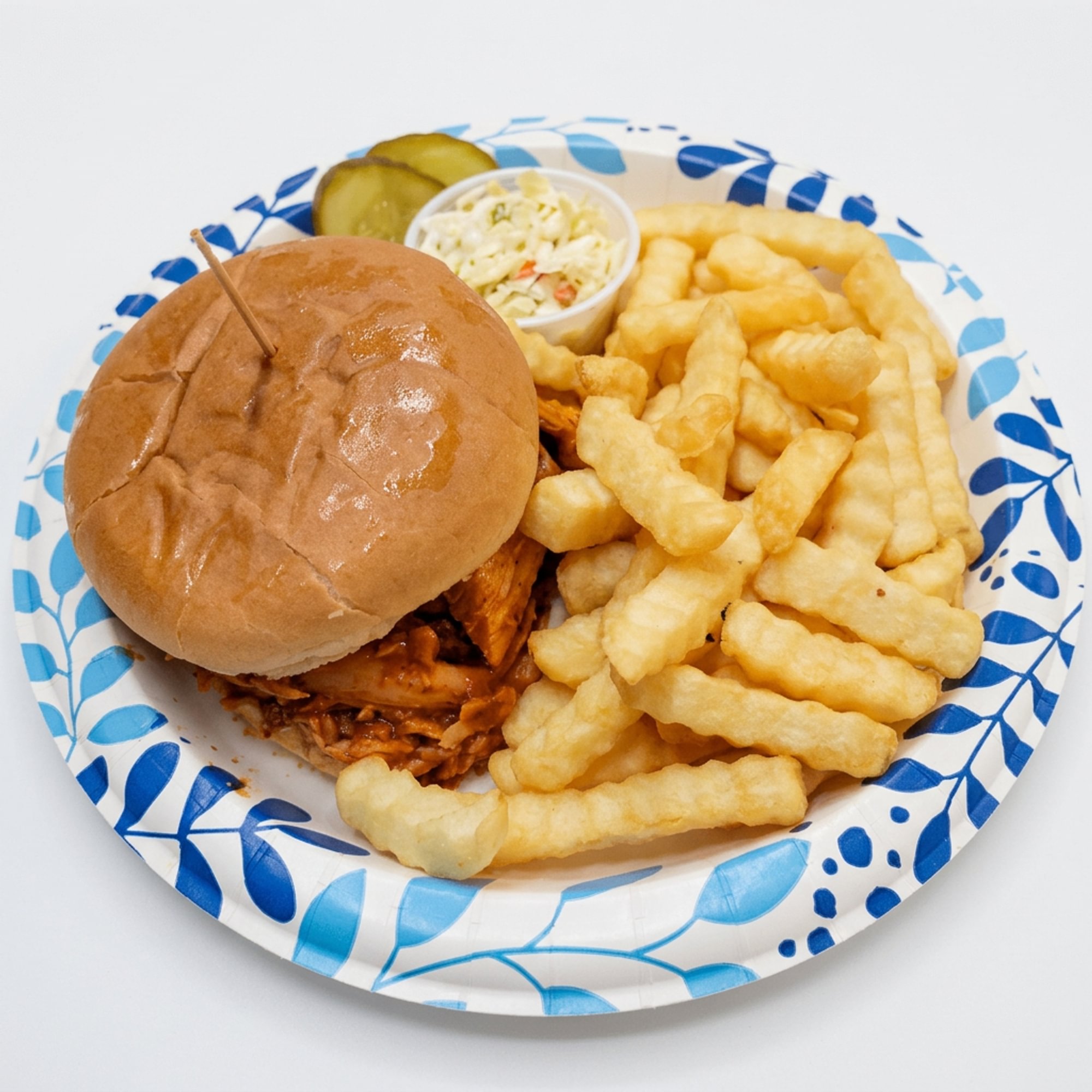 Pulled BBQ Chicken Sandwich Combo