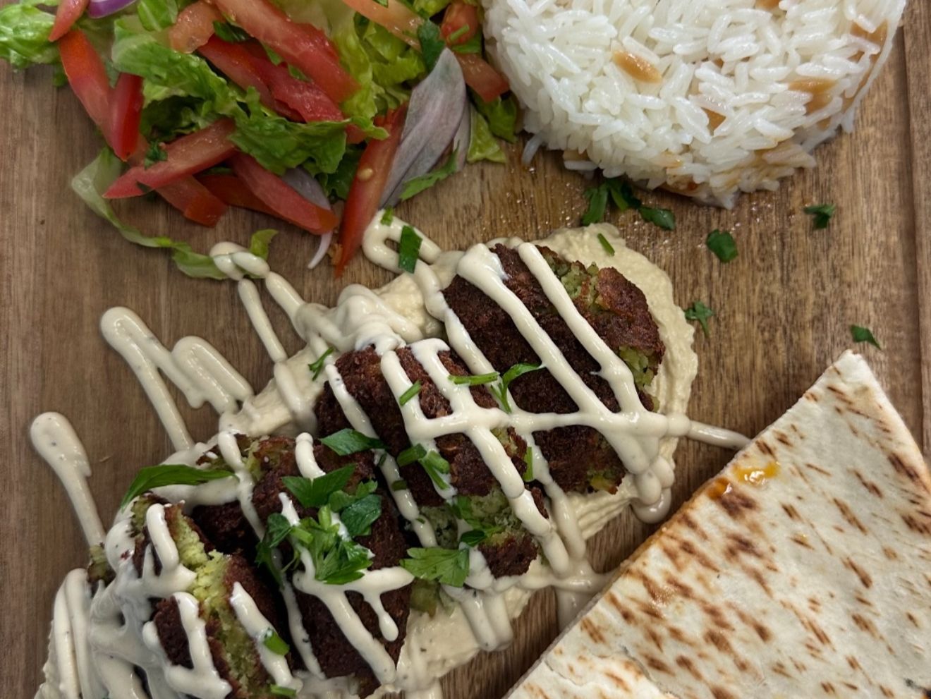 Lunch Falafel