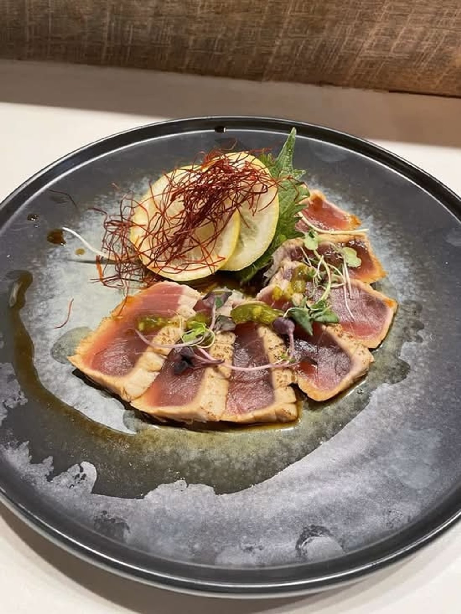 Bluefin Tuna Tataki