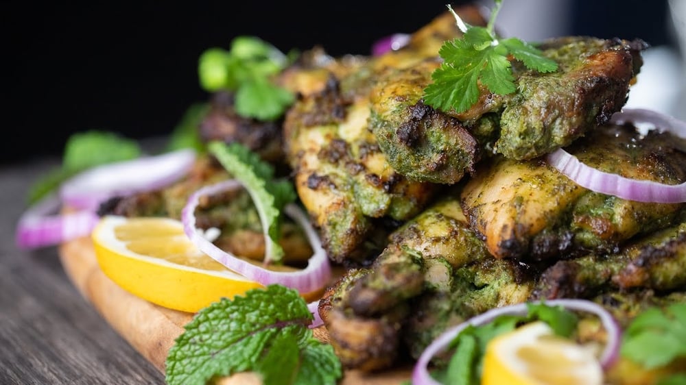 Hariyali Chicken Kebab