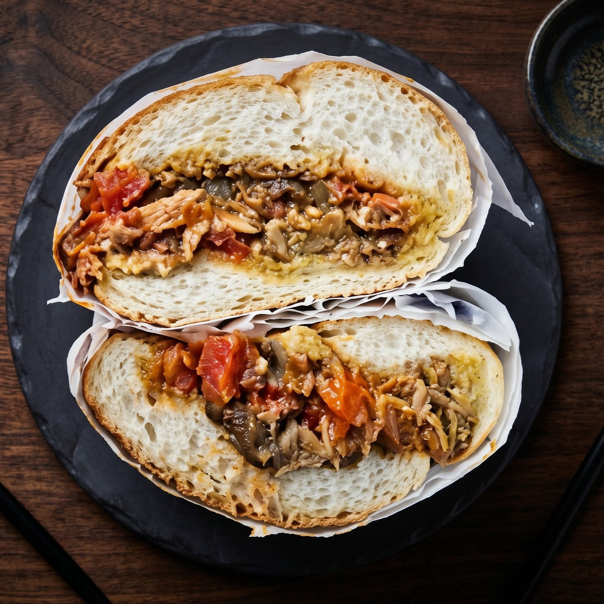 Eggplant Parmigiana Sub