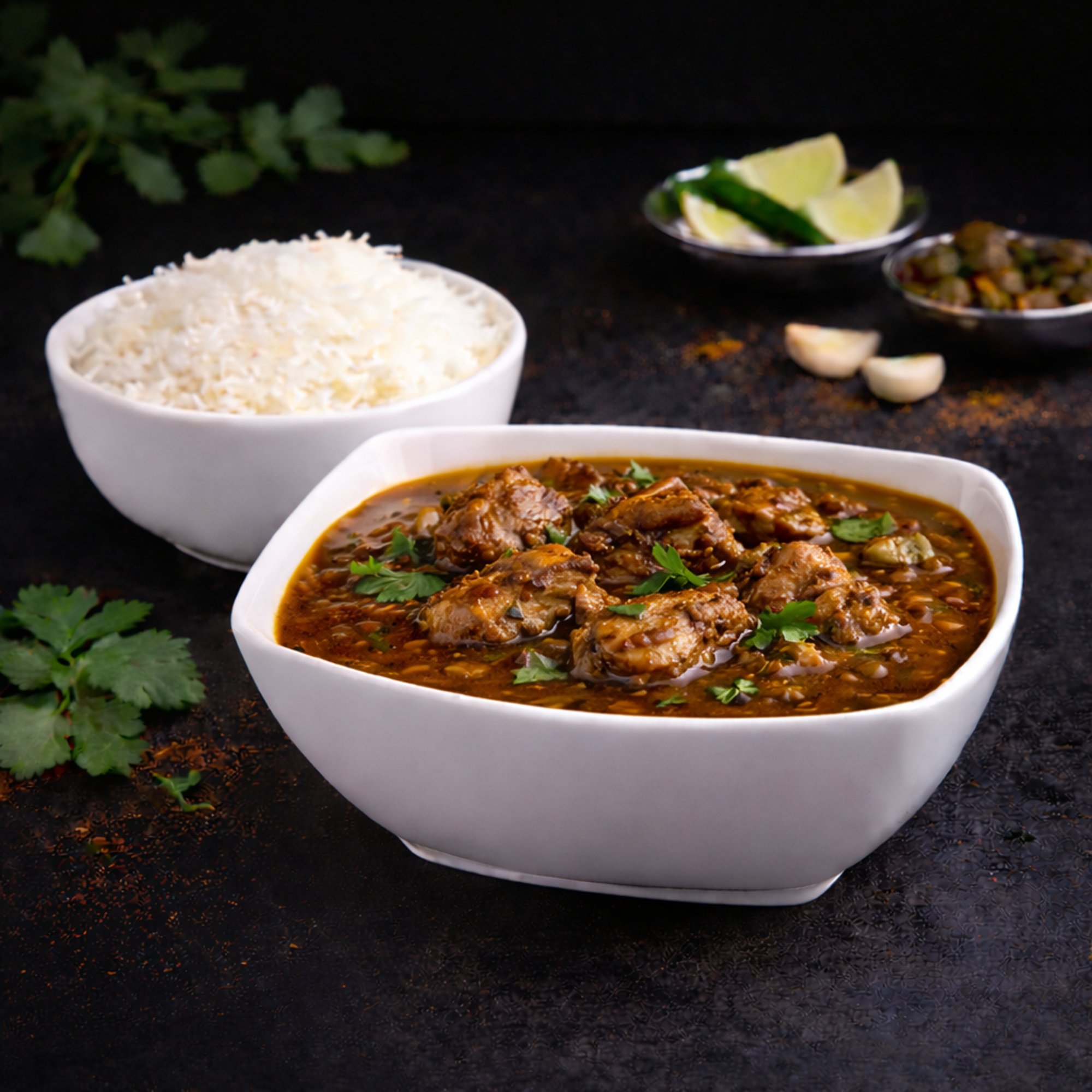 Ulavacharu Goat Curry (Horse Gram Goat Curry)