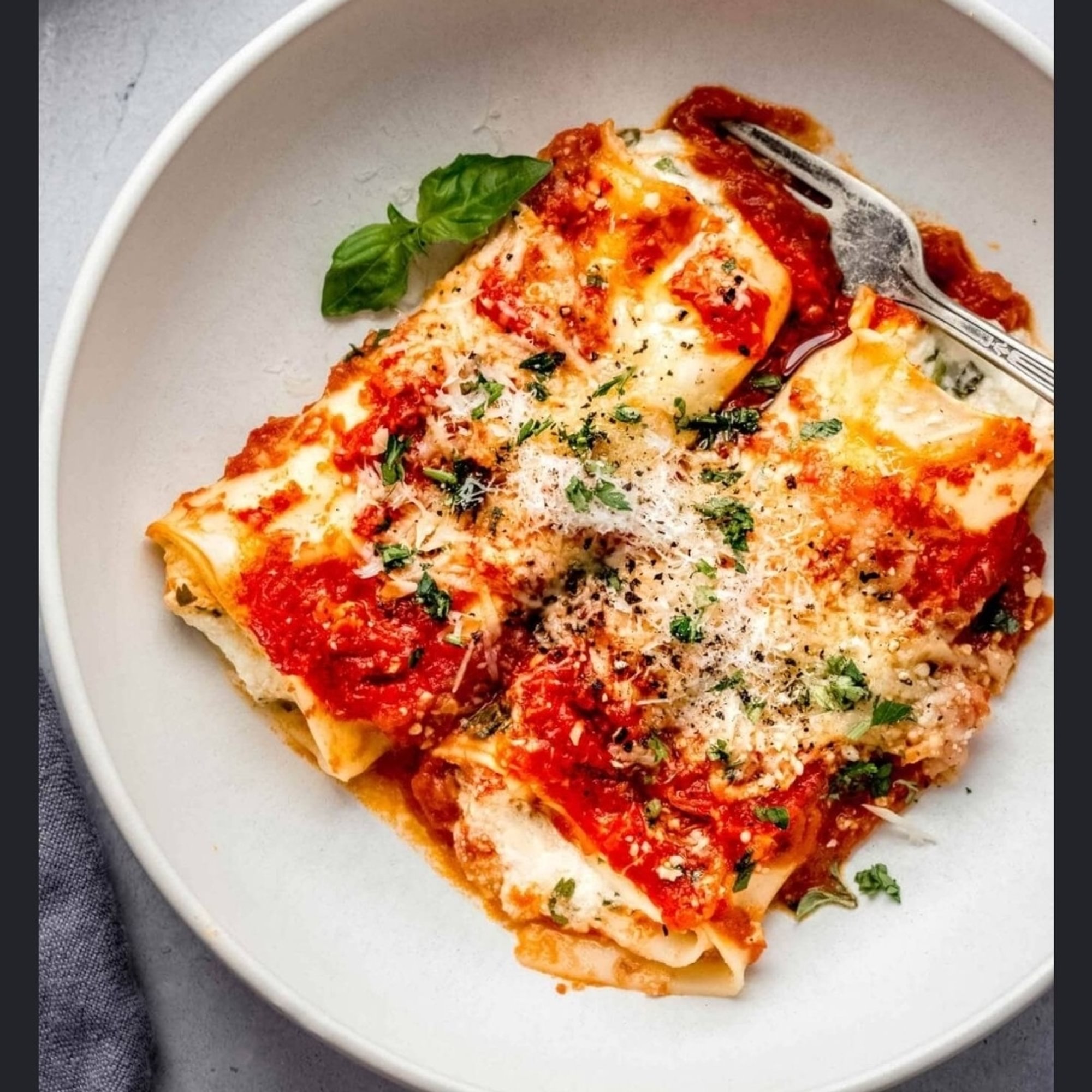 Cheese Manicotti