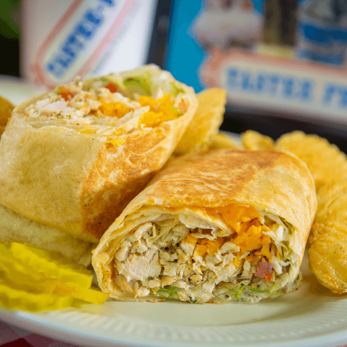 Chicken Wrap Combo