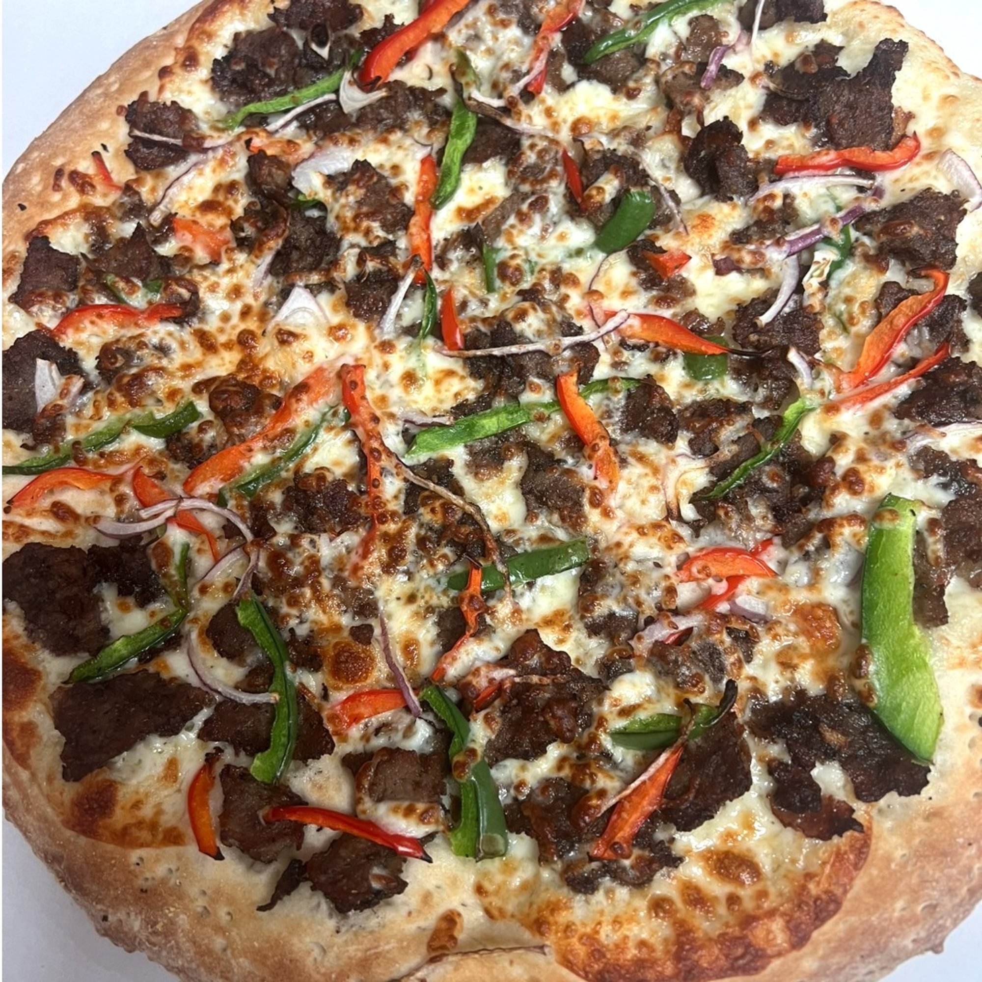 Philly Cheese Steak Pizza