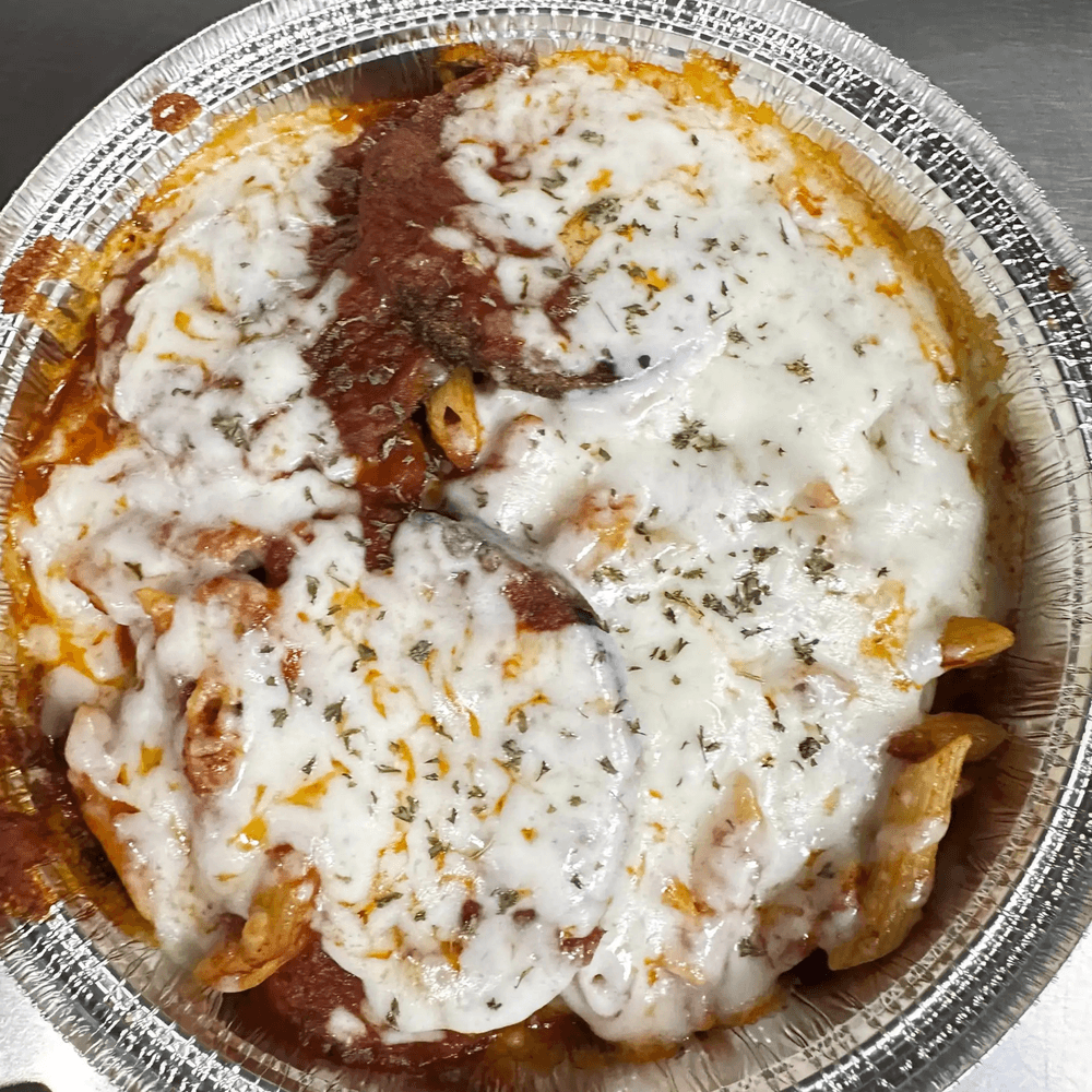 Eggplant Parmigiana Pasta